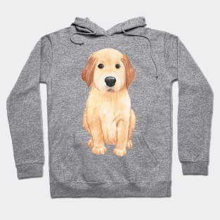 Watercolor Puppy Hoodie